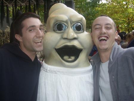 Mon Doudou le Fantôme et David!!