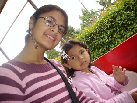 Moi et  Amandine!!